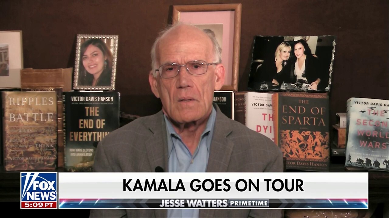 Victor Davis Hanson says Harris’ ‘heart’ is not in it to run anymore