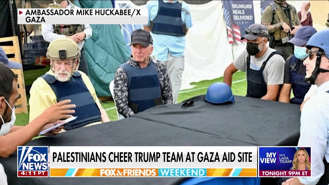 Huckabee, Witkoff went inside Gaza to assess growing famine concerns