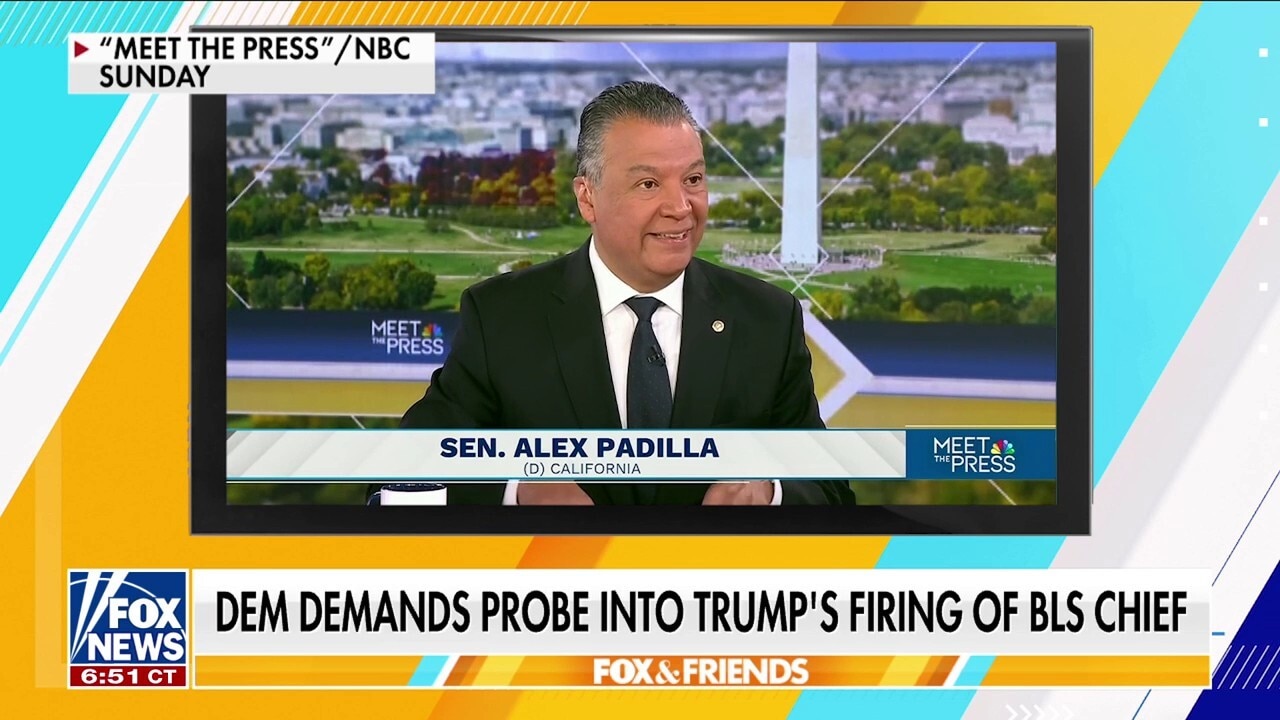 Democrat urges investigation into Trump's firing of BLS chief