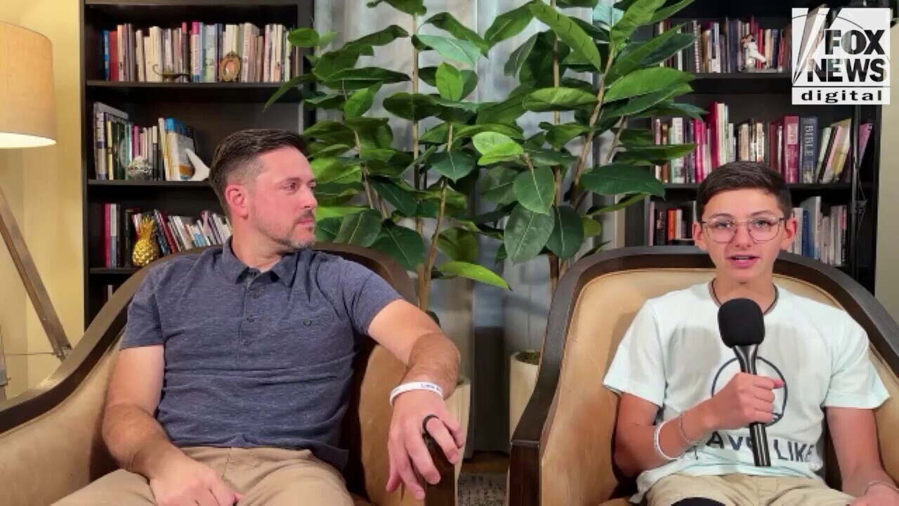 Boy who lost leg in shark attack shares story of survival, return to the water