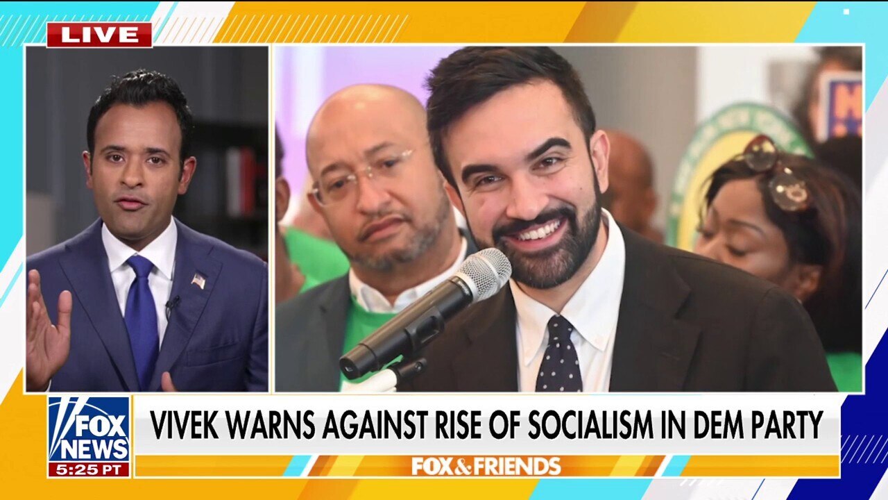 Ramaswamy urges GOP to offer 'alternative vision' to Mamdani's agenda: 'Fork in the road'