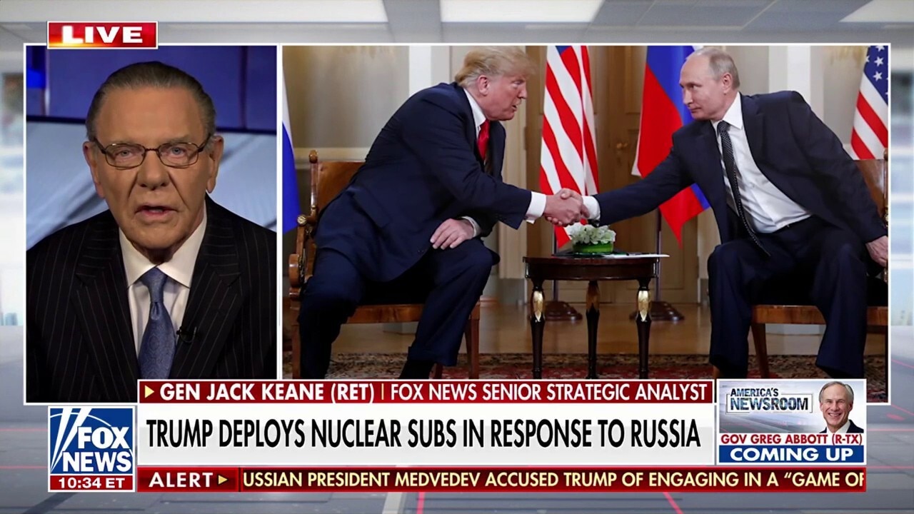 Trump will not submit to Putin's 'psychological warfare' like Biden did: Gen. Jack Keane 