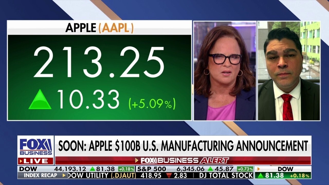 Apple to make $100B US manufacturing announcement