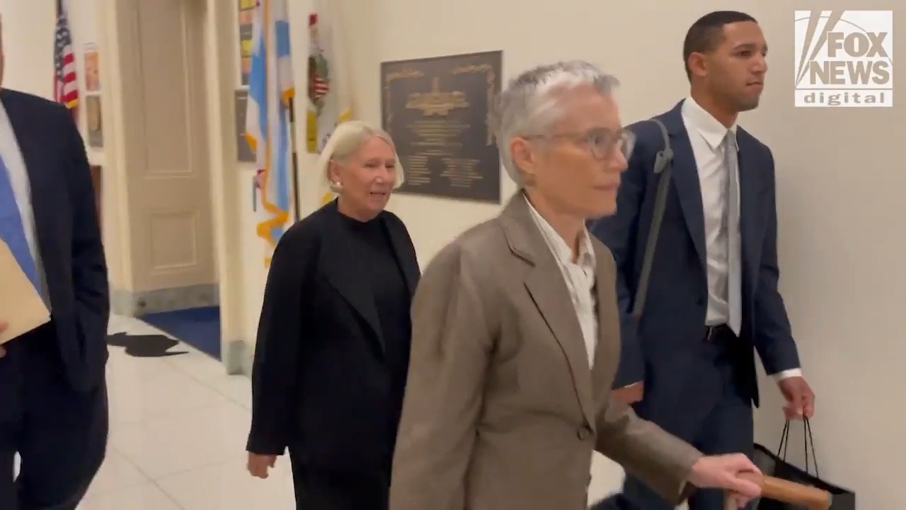 Anita Dunn ignores reporters ahead of Biden cover-up probe interview