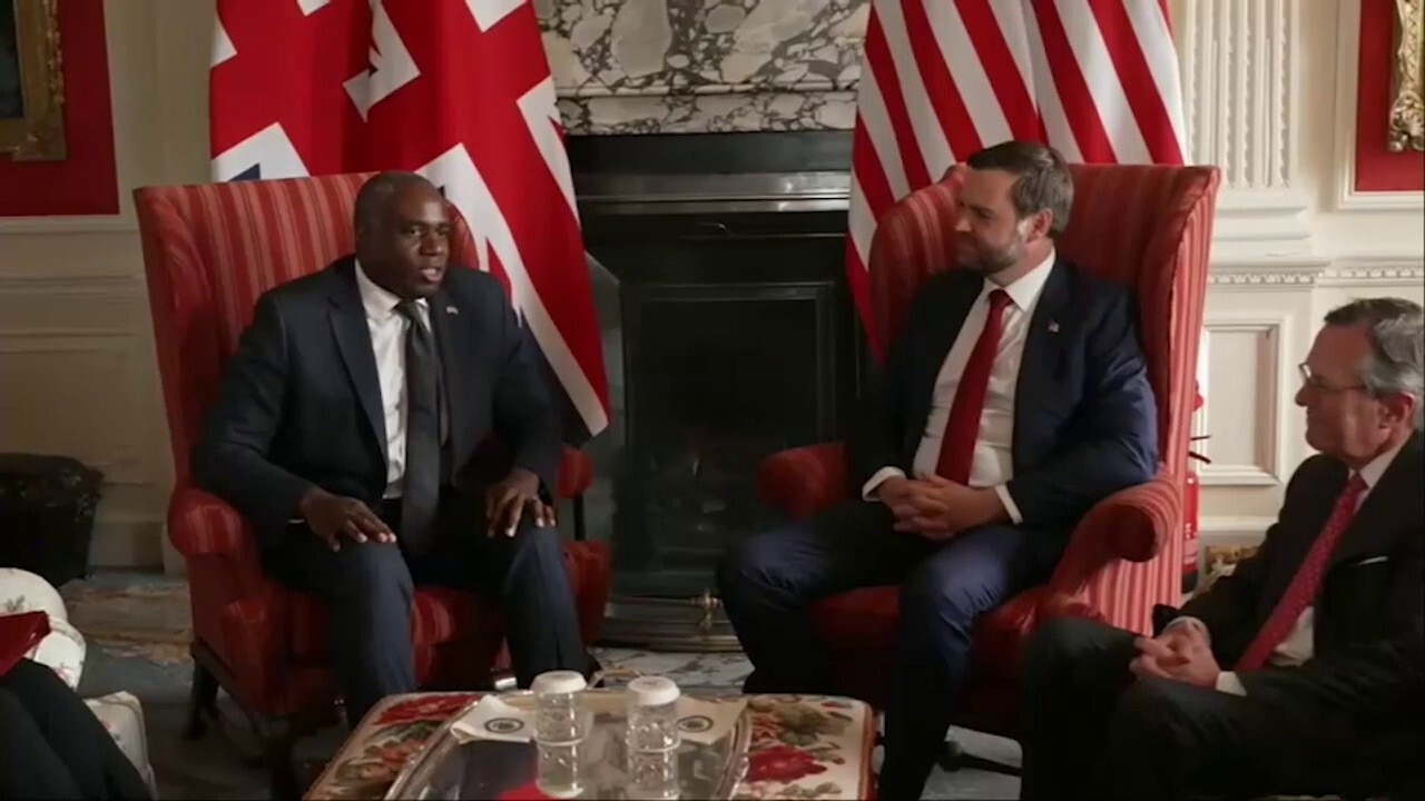 Vance says US, UK 'disagree' on Gaza plan but 'share' same goal