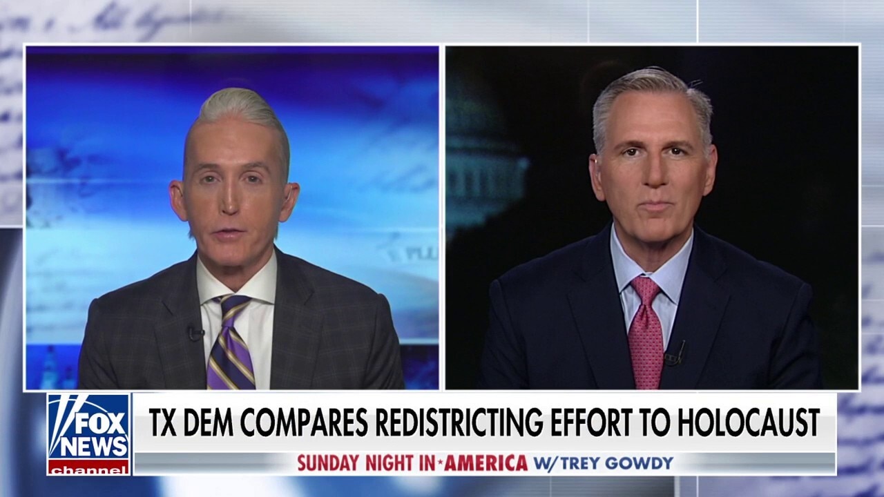 Kevin McCarthy calls Gavin Newsom the biggest hypocrite on gerrymandering, citing his attempts to alter California’s redistricting commission