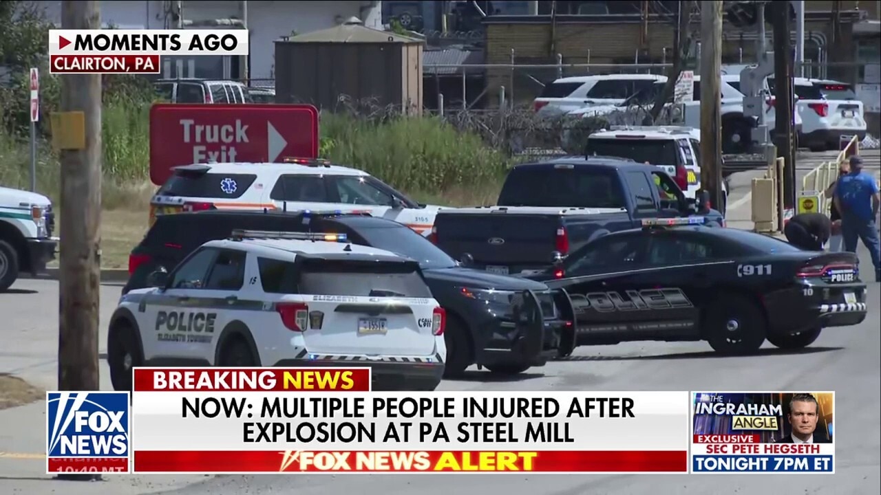 Multiple people injured after explosion at Pennsylvannia steel plant