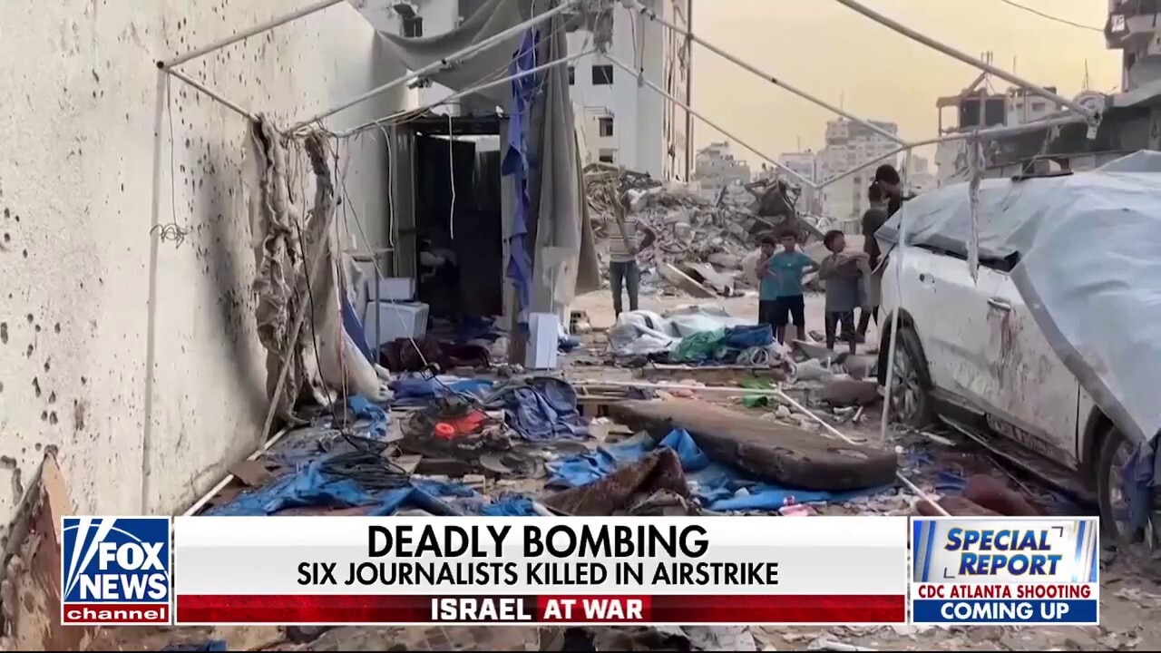 Israeli government faces criticism over airstrike that killed six Palestinian journalists
