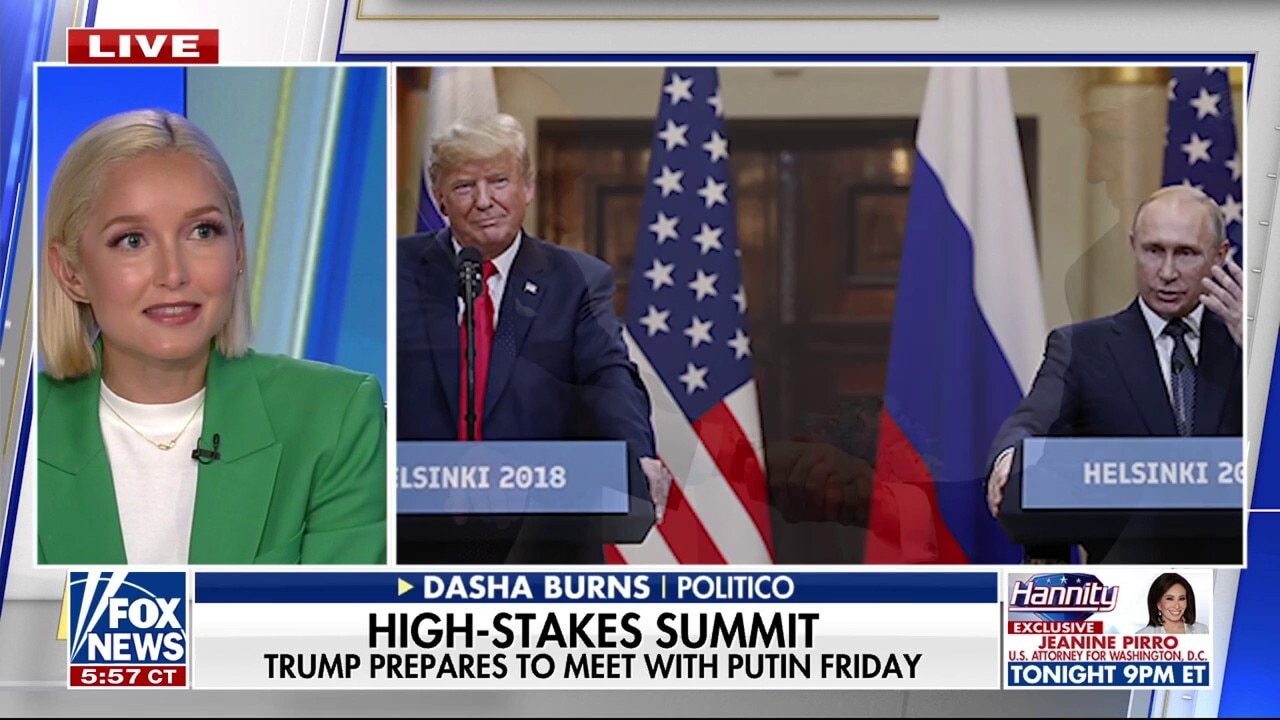 Trump-Putin summit is the 'inflection point' in Ukraine-Russia war: Dasha Burns