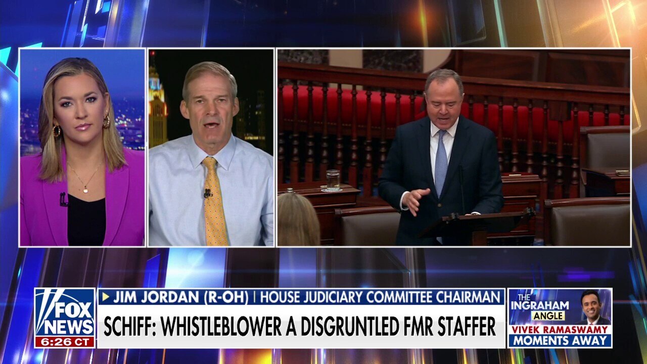 Schiff's whistleblower is 'credible' for this reason: Jim Jordan