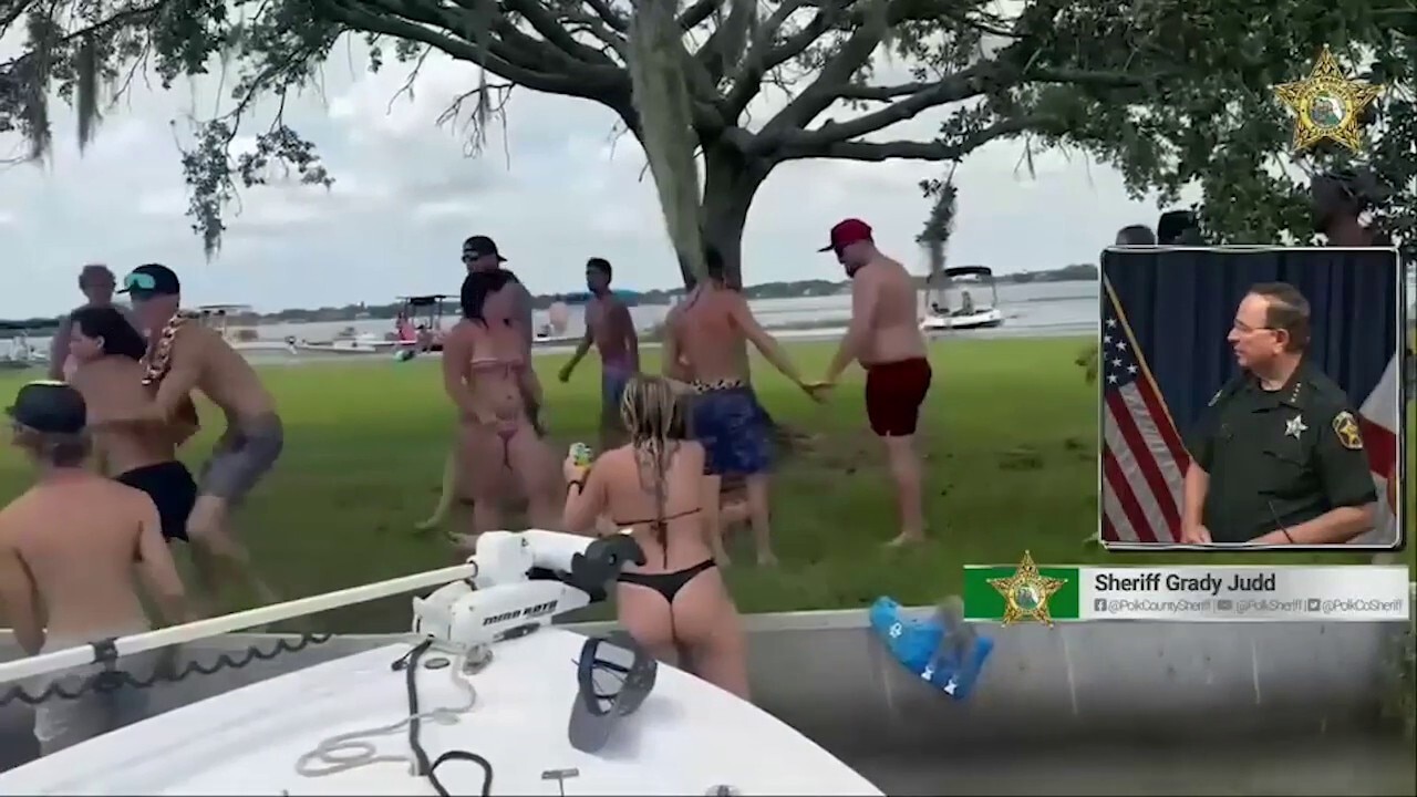 Florida sheriff slams wild lake brawl after 8 arrested