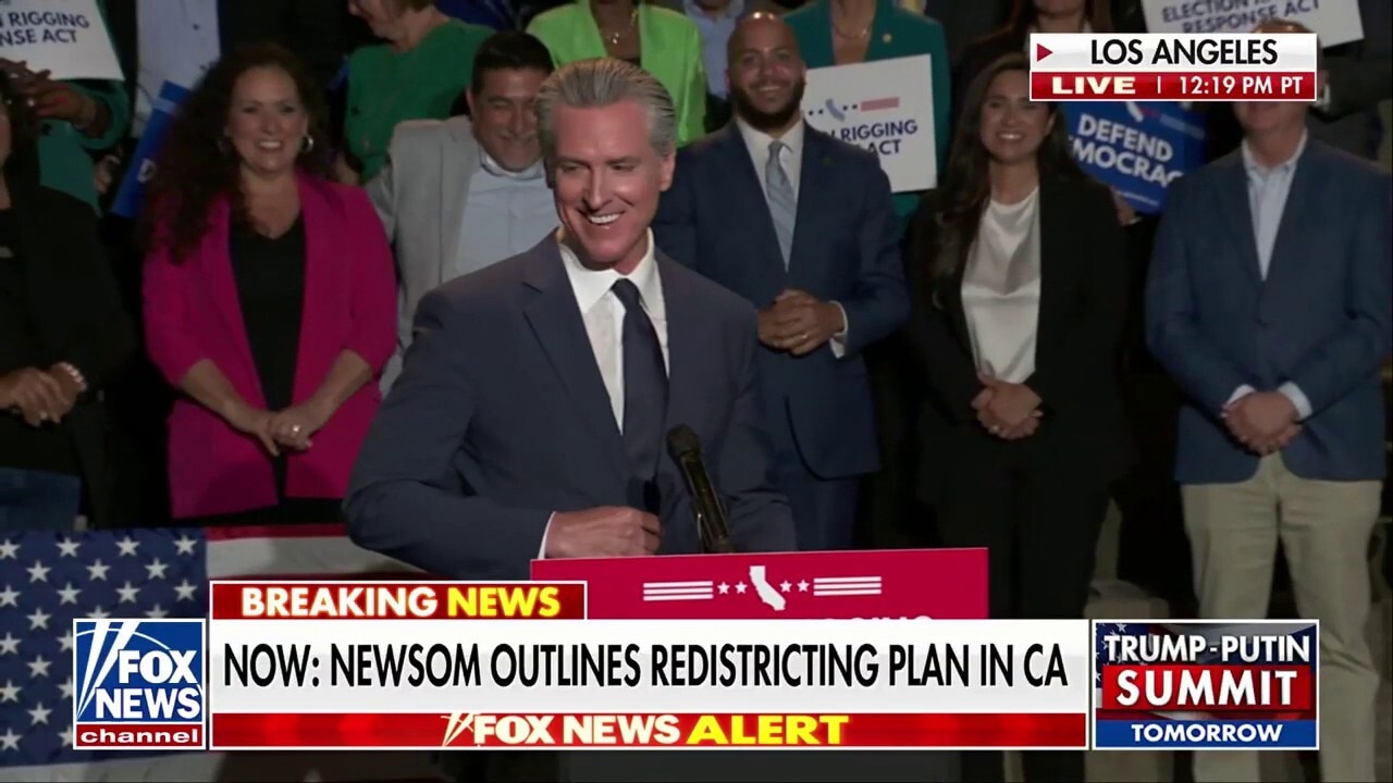 Newsom scolds JD Vance for misnaming CA senator thrown to the ground: ‘His name is Alex Padilla, not Jose’