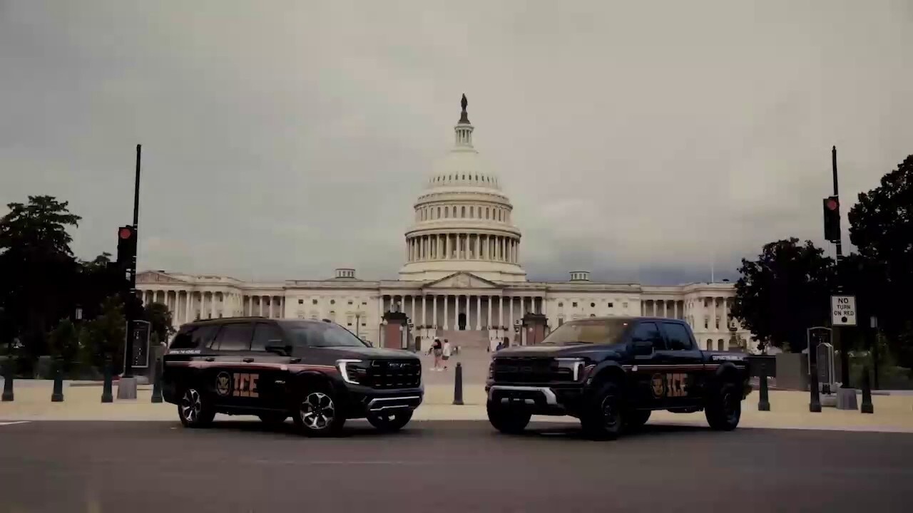 DHS rolls out new ICE vehicle fleet in flashy social media video