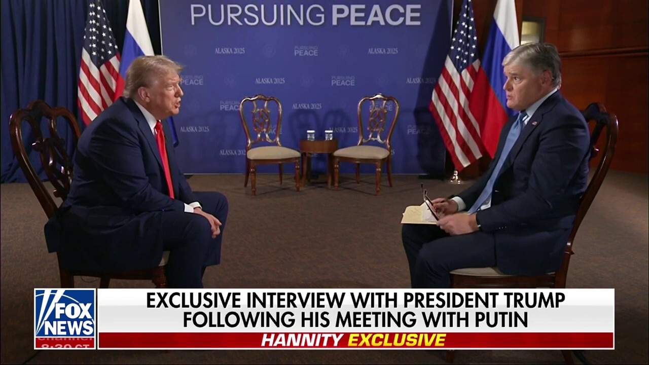 President Trump reveals whether another meeting is in the cards after Alaska summit with Putin