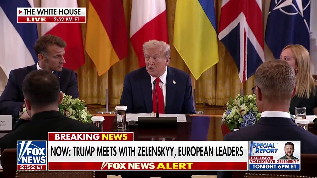 Trump tells Zelenskyy, European leaders peace agreement can be done 'in the near future'
