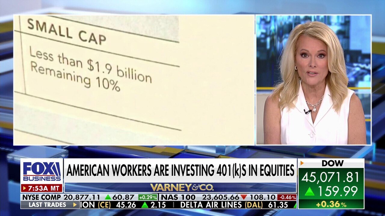 More US workers shift 401 (k) investments into equities 