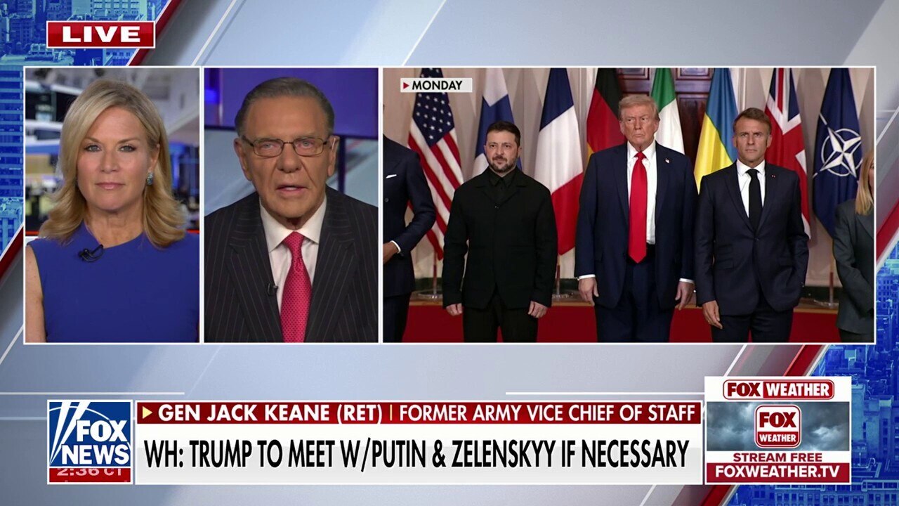 Gen. Jack Keane breaks down what a 'tough meeting' between Putin and Zelenskyy would look like