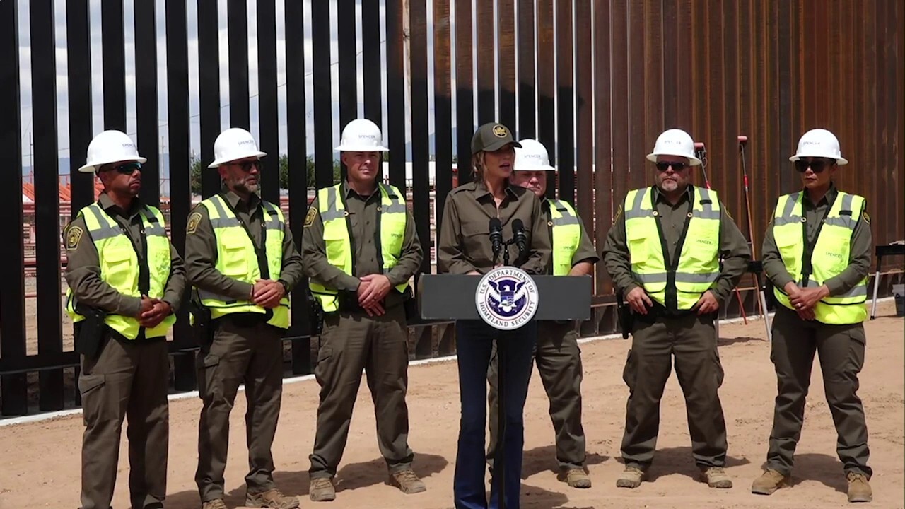 Entire southern border wall to be painted black at President Trump's request