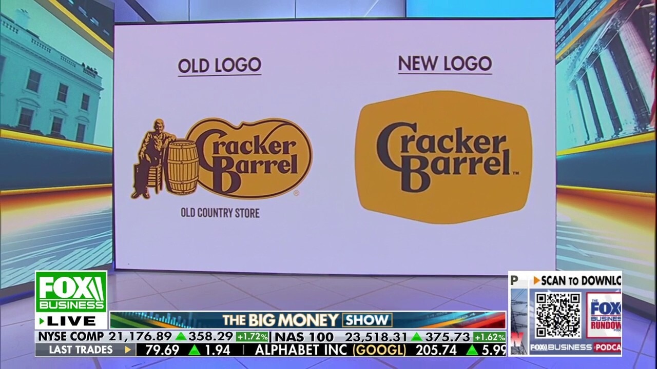 Cracker Barrel’s rebrand sparks outrage as company's stock plunges