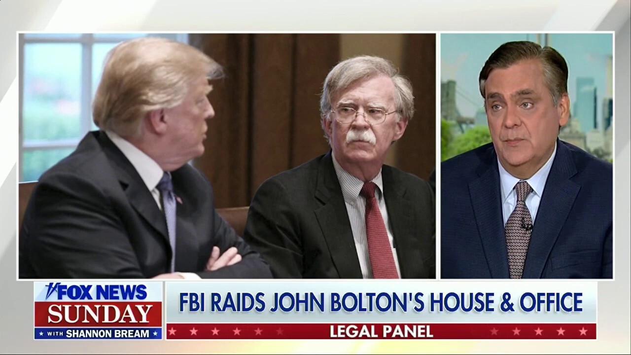 FBI’s raid of John Bolton’s house is ‘nothing new’ for Washington: Jonathan Turley