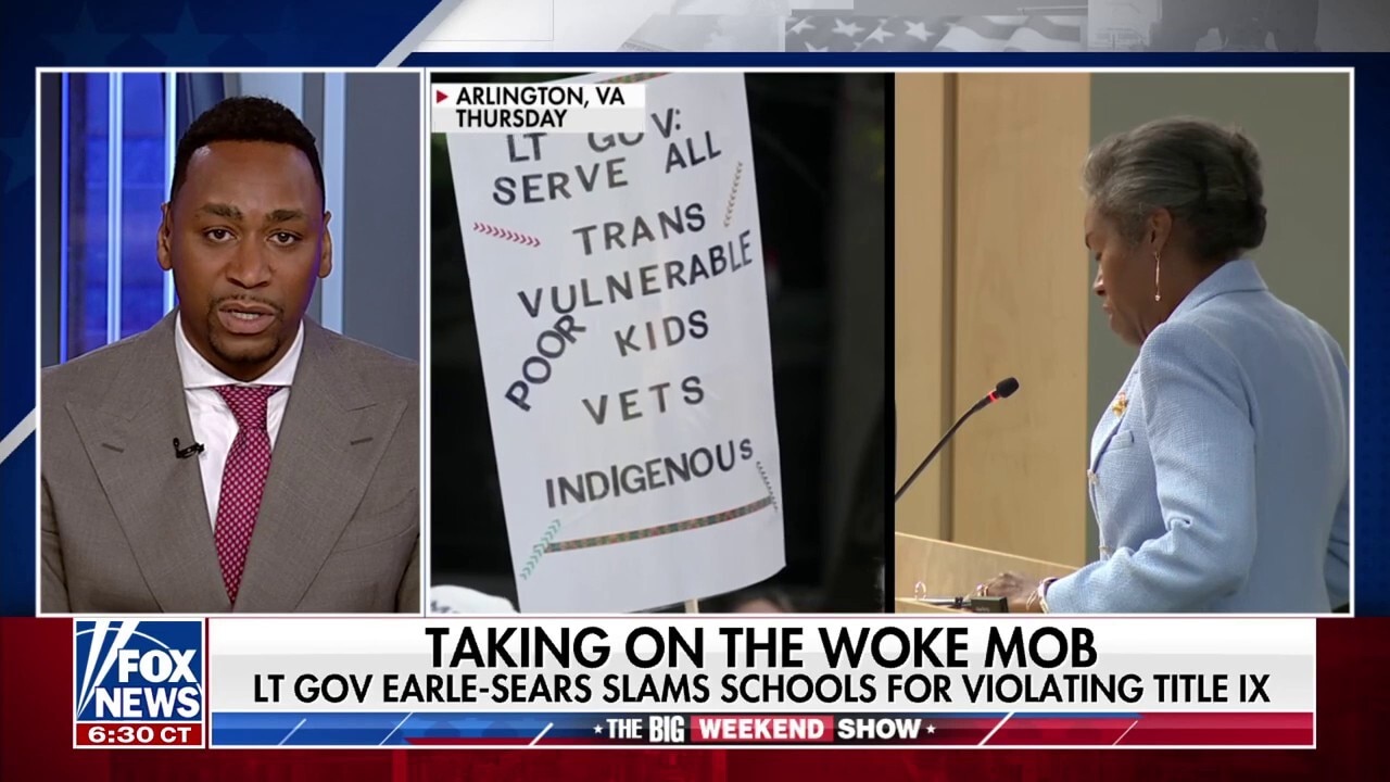 Virignia Lt Gov Winsome Earle-Sears faced with racism at Arlington School District meeting