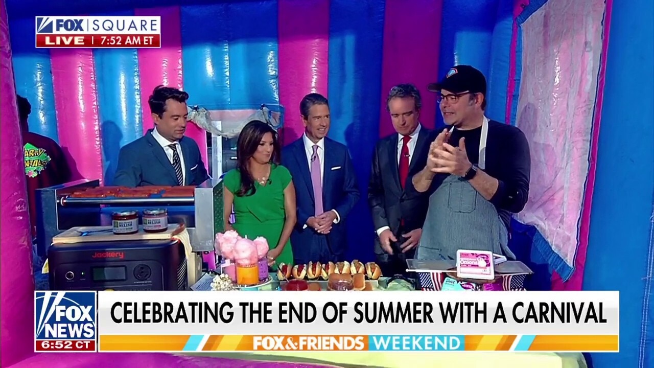 Celebrating the end of summer carnival-style