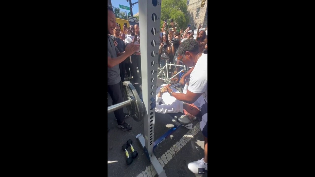 Mamdani struggles with bench press