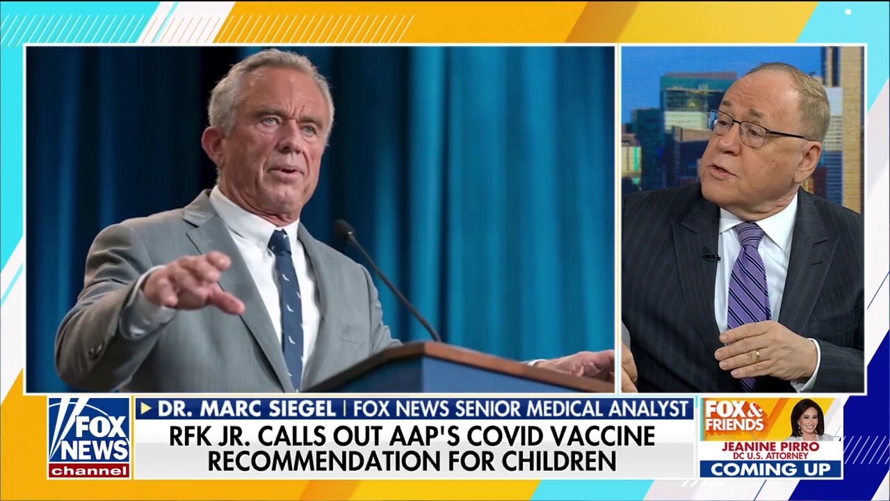 RFK Jr speaks out against AAP's COVID vaccine recommendation for children