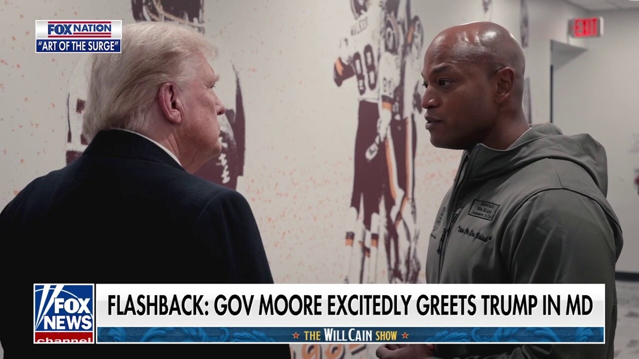  Trump claims Dem Gov. Wes Moore called him 'the greatest president of my lifetime'