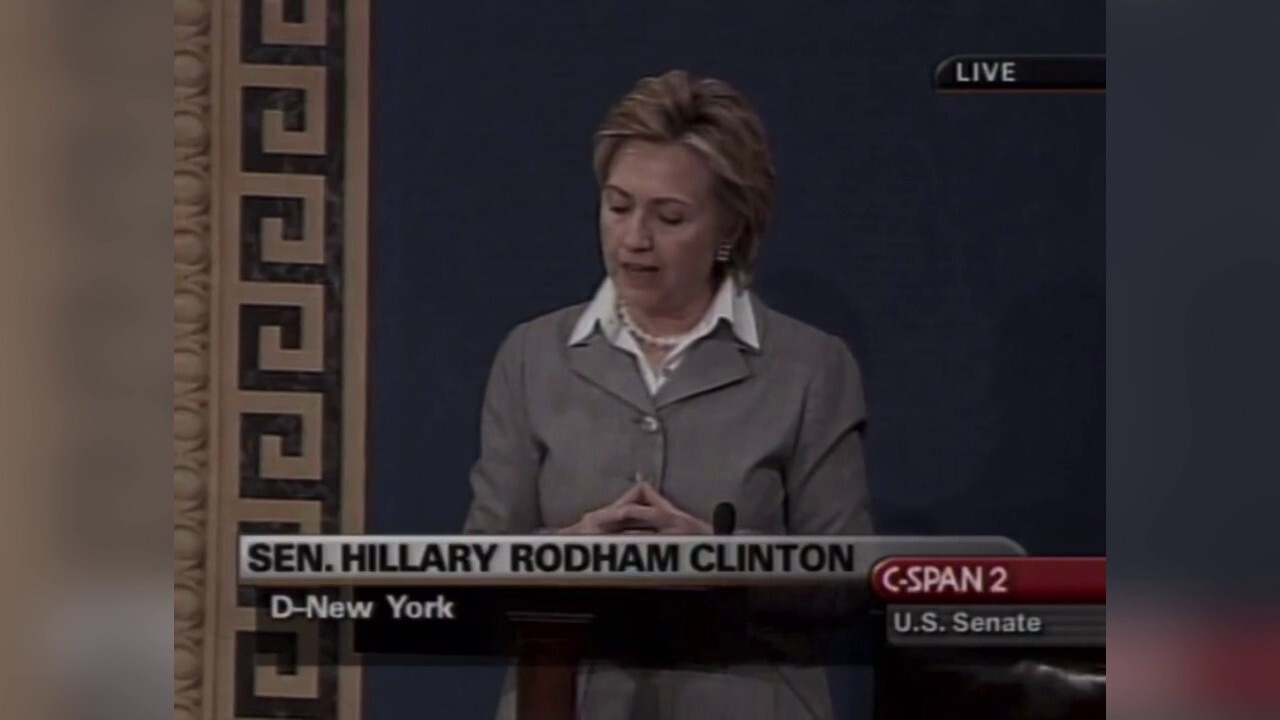 Hillary Clinton previously called on prohibition of flag burning