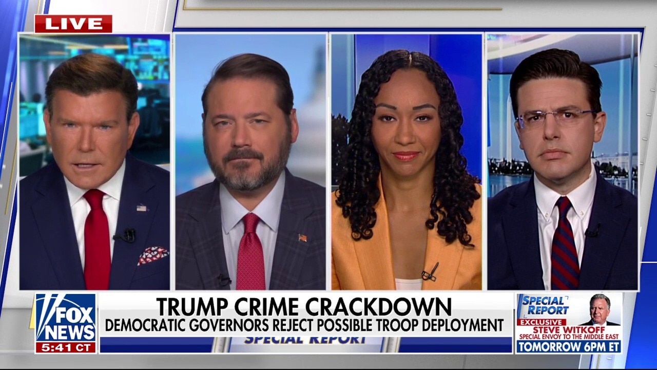 Democrats are 'torn' over their response to Trump's crime crackdown, White House correspondent says