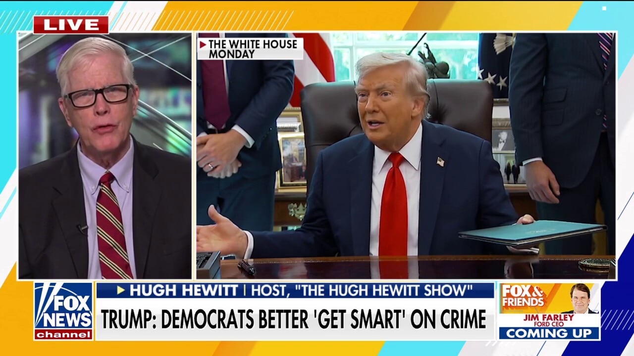 Hugh Hewitt: Trump is 'ahead of the game' for ending 'moronic' cashless bail