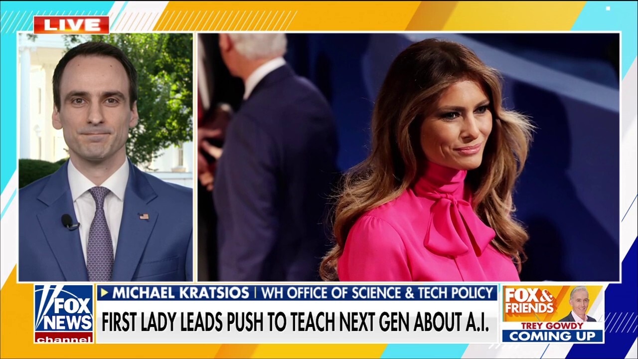 Melania Trump launches Presidential AI Challenge for students