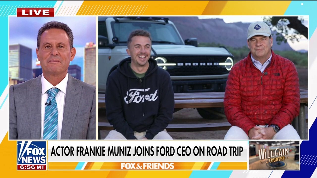 Frankie Muniz joins Ford CEO for 3-day off-roading trip in a Bronco
