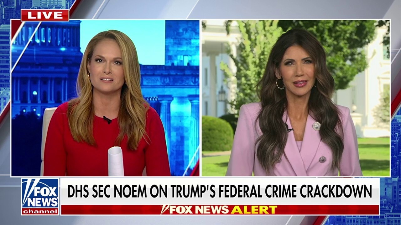 Kristi Noem: DC residents are remembering what it feels like to ‘be free’ amid Trump’s crime crackdown