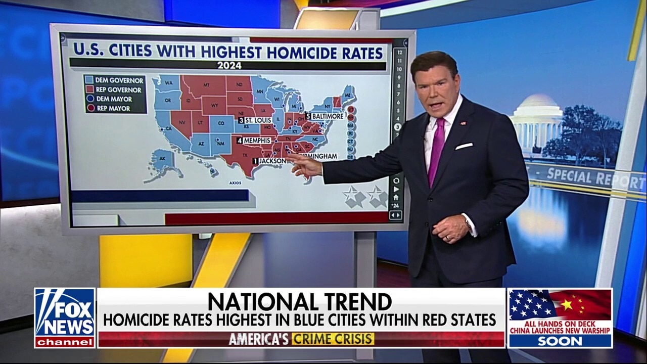 Crime by the numbers: Results of Trump's crackdown in DC and where homicide rates are highest