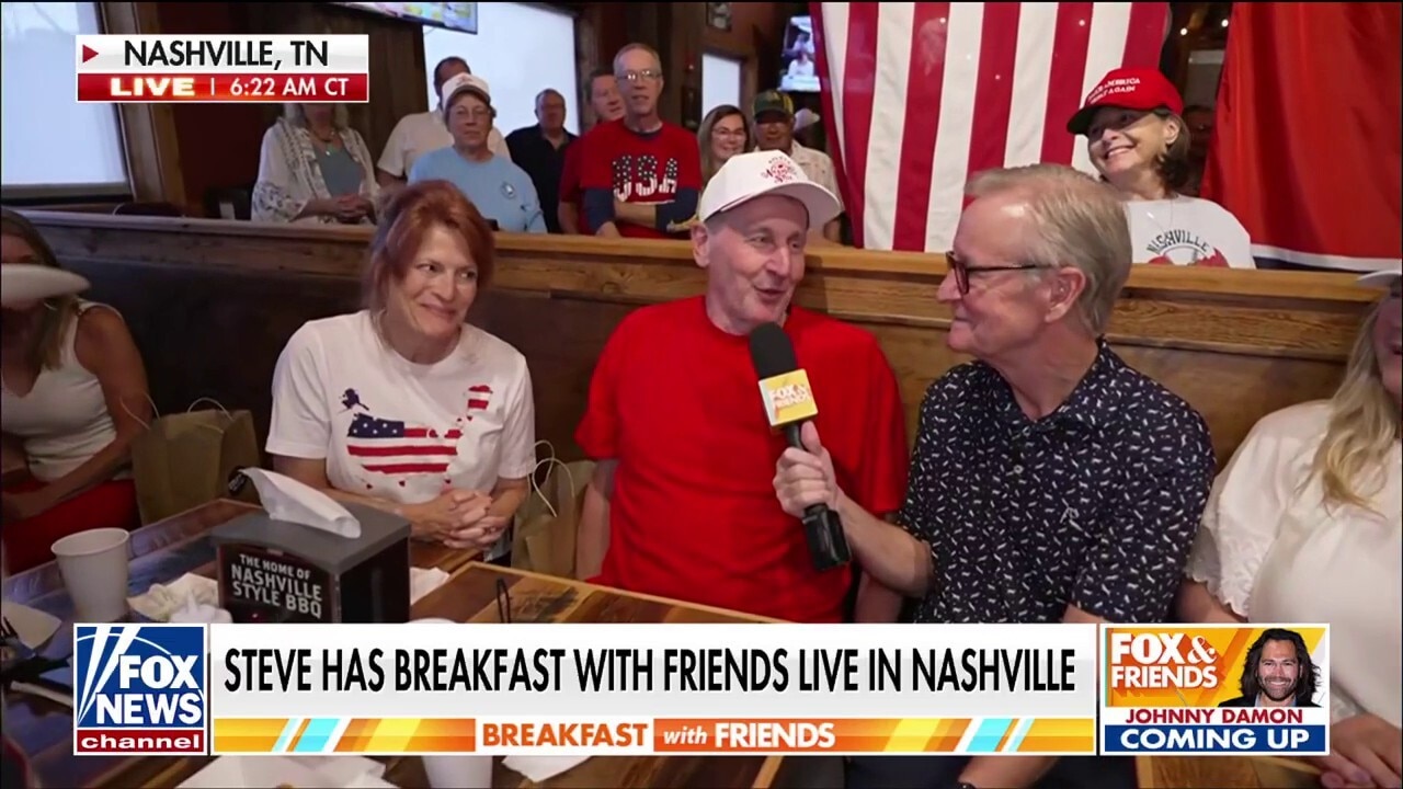 Steve Doocy gets pulse in Nashville on Trump's crime crackdown: 'I voted for law and order'