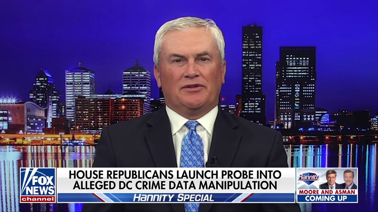 There's reason to believe Democrats interfered with crime rate reports, says Rep. James Comer