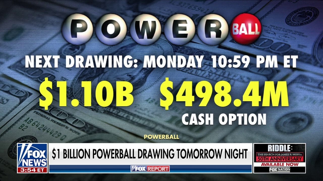 Powerball jackpot up to $1.10 Billion