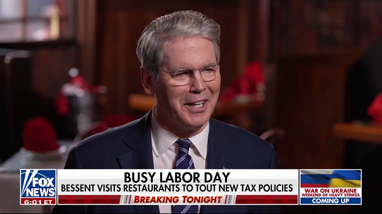 Bessent visits restaurants in DC to highlight new no tax on tips policy