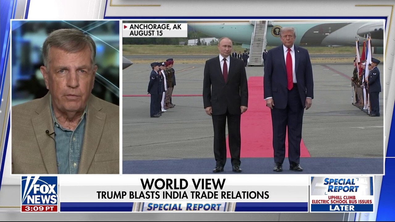 Walking away from the Russia-Ukraine war would be a failure on President Trump's record, says Brit Hume