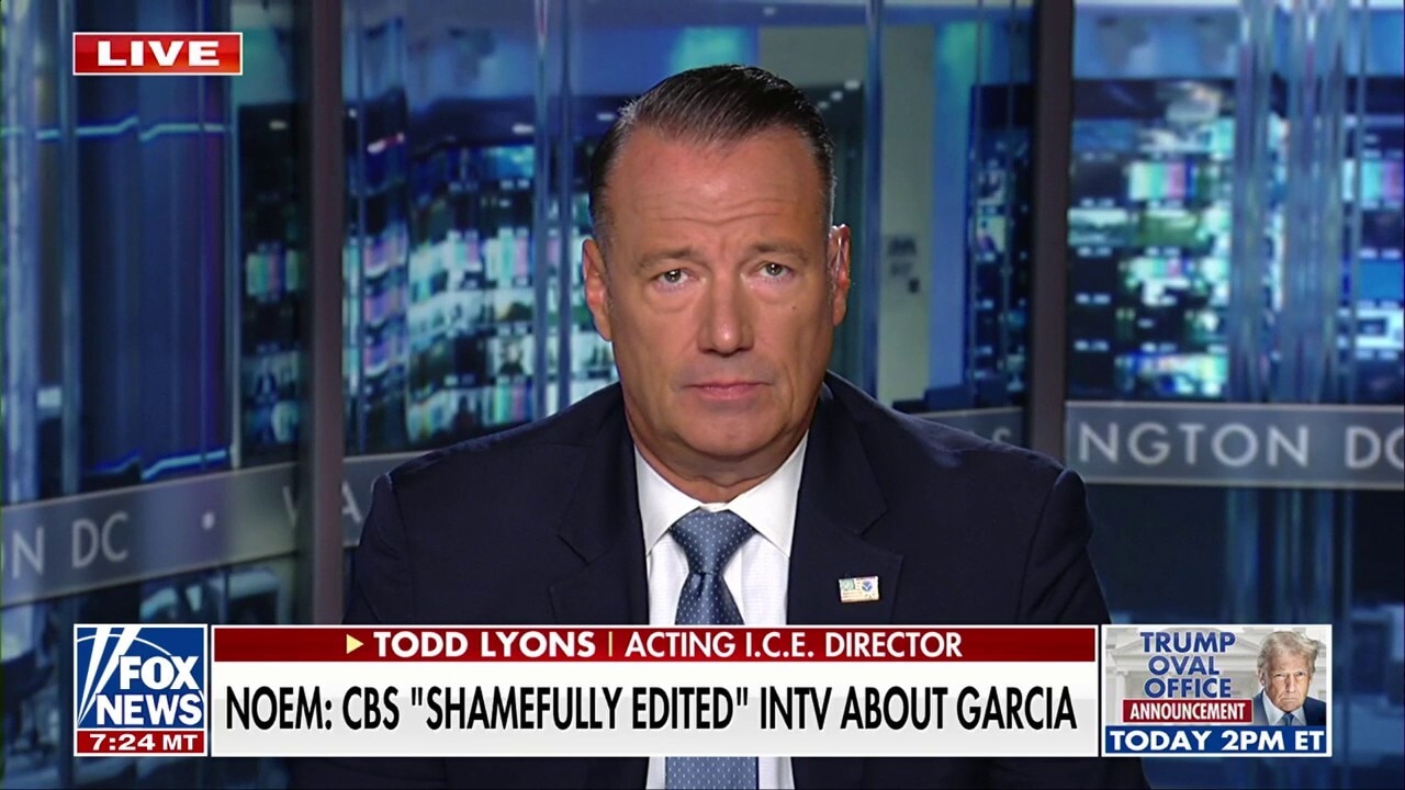 Acting ICE director hits back at CBS over Kristi Noem interview