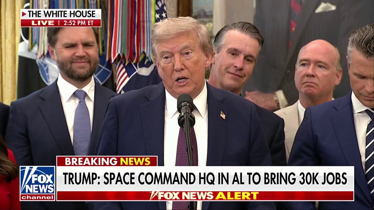 President Trump announces new location for Space Force command center