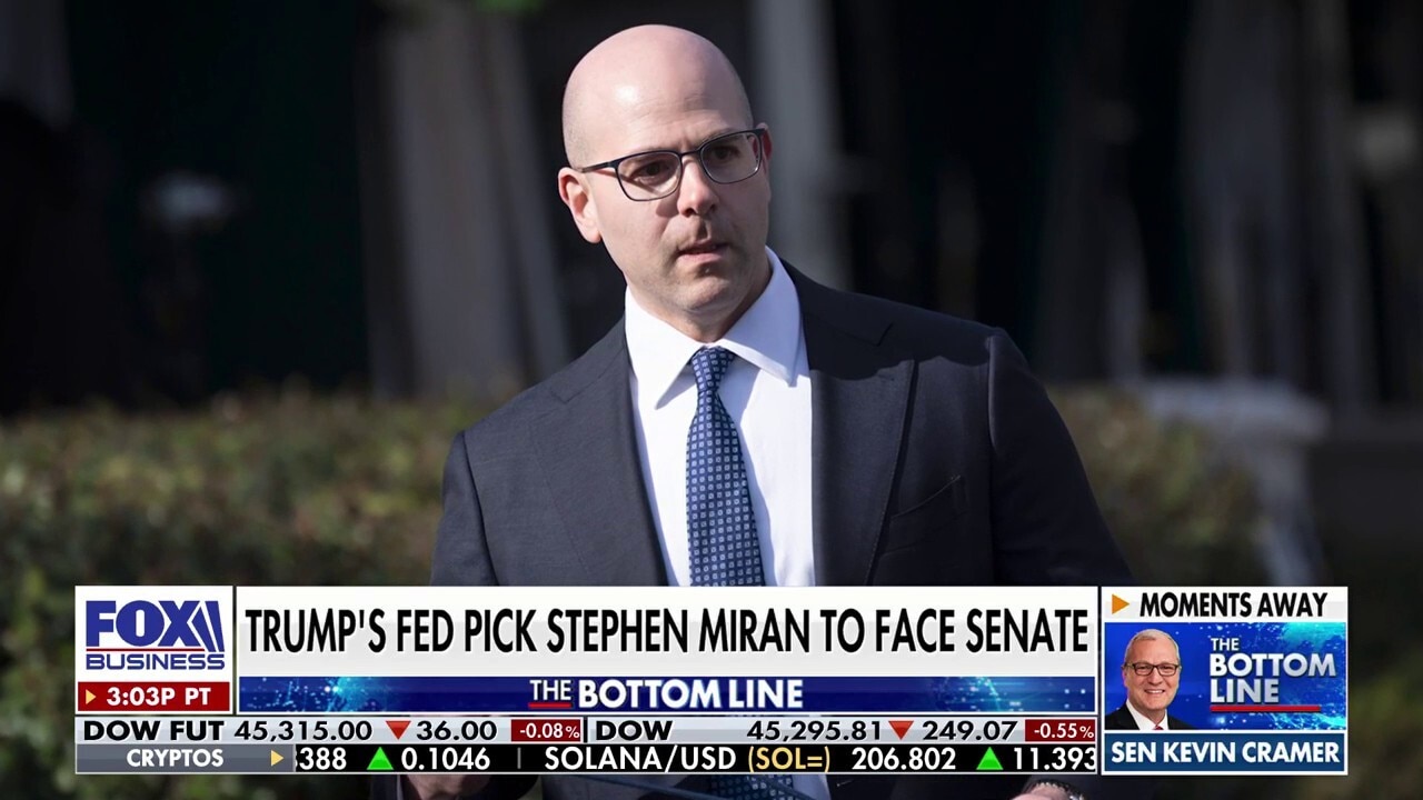 Trump’s Powell replacement could be confirmed before next Fed Reserve meeting in two weeks, says senator