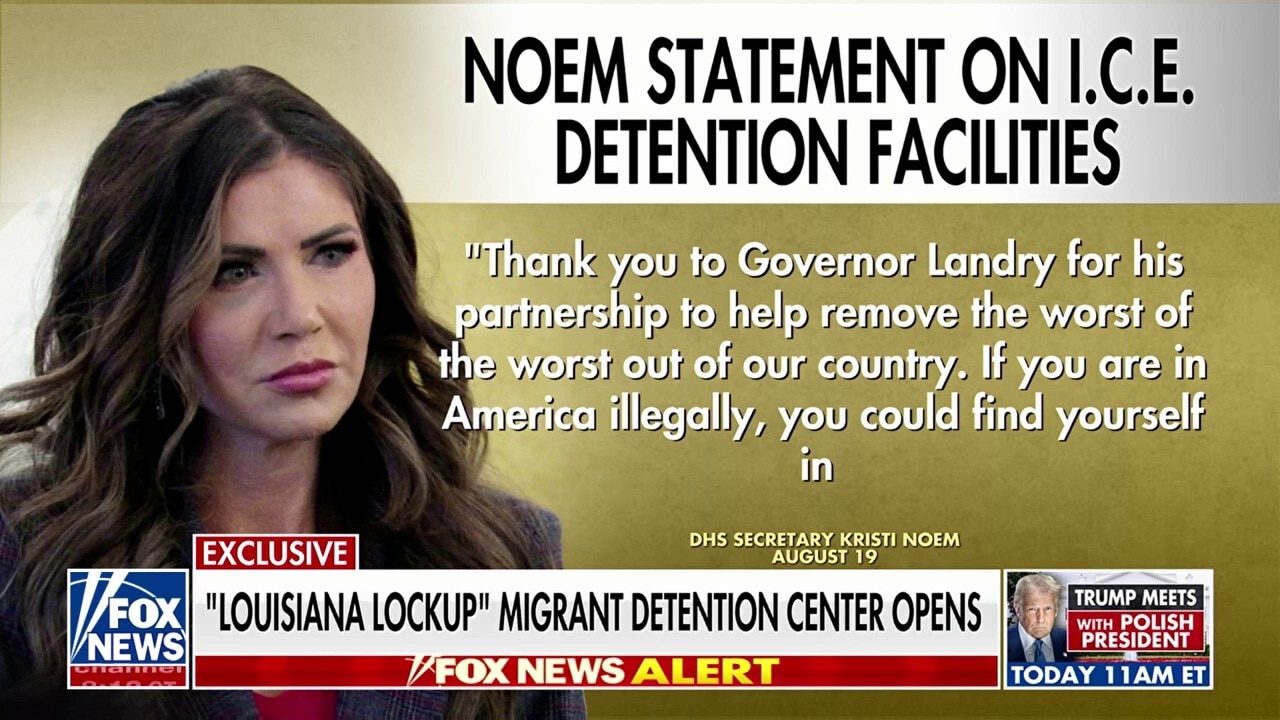 New Louisiana migrant detention center opens