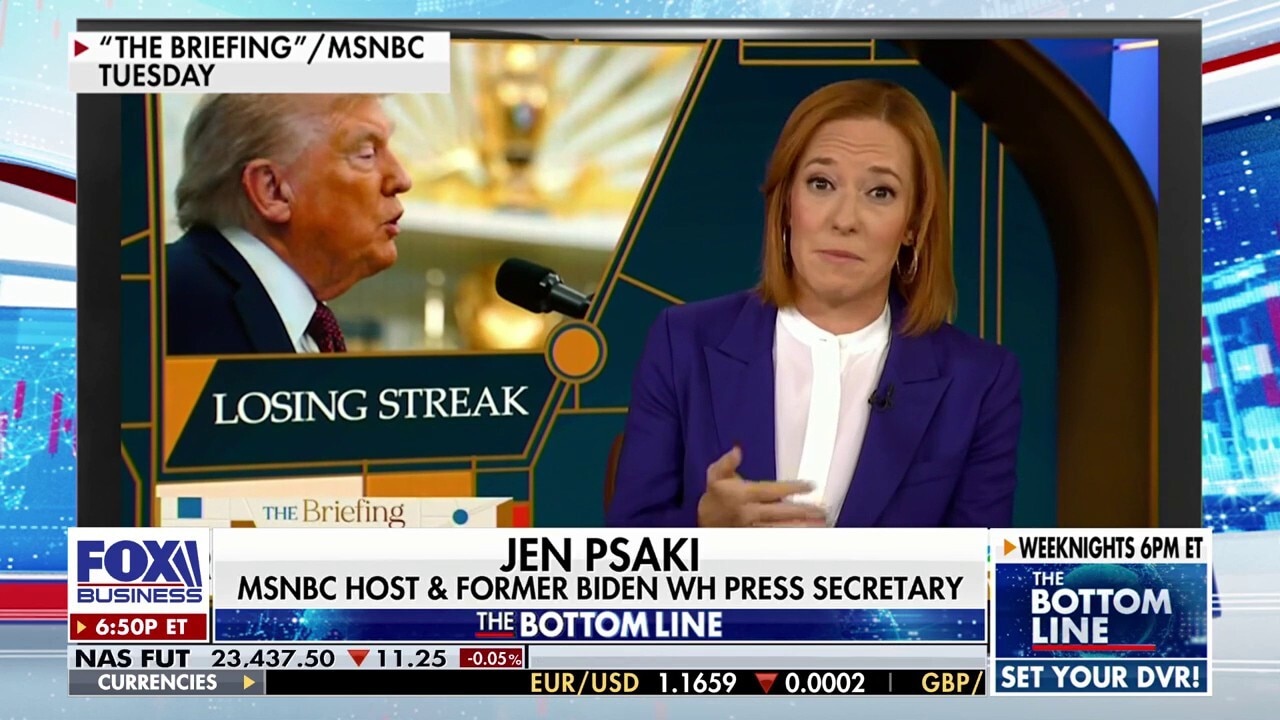Psaki’s accusations about Trump’s 'disappearance' make it evident that Democrats are ‘out of talking points,’ says columnist