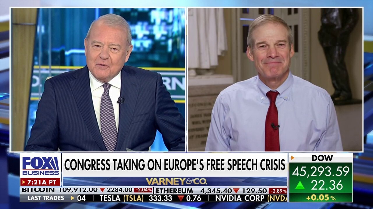Jim Jordan warns Europe’s speech laws could hit Americans