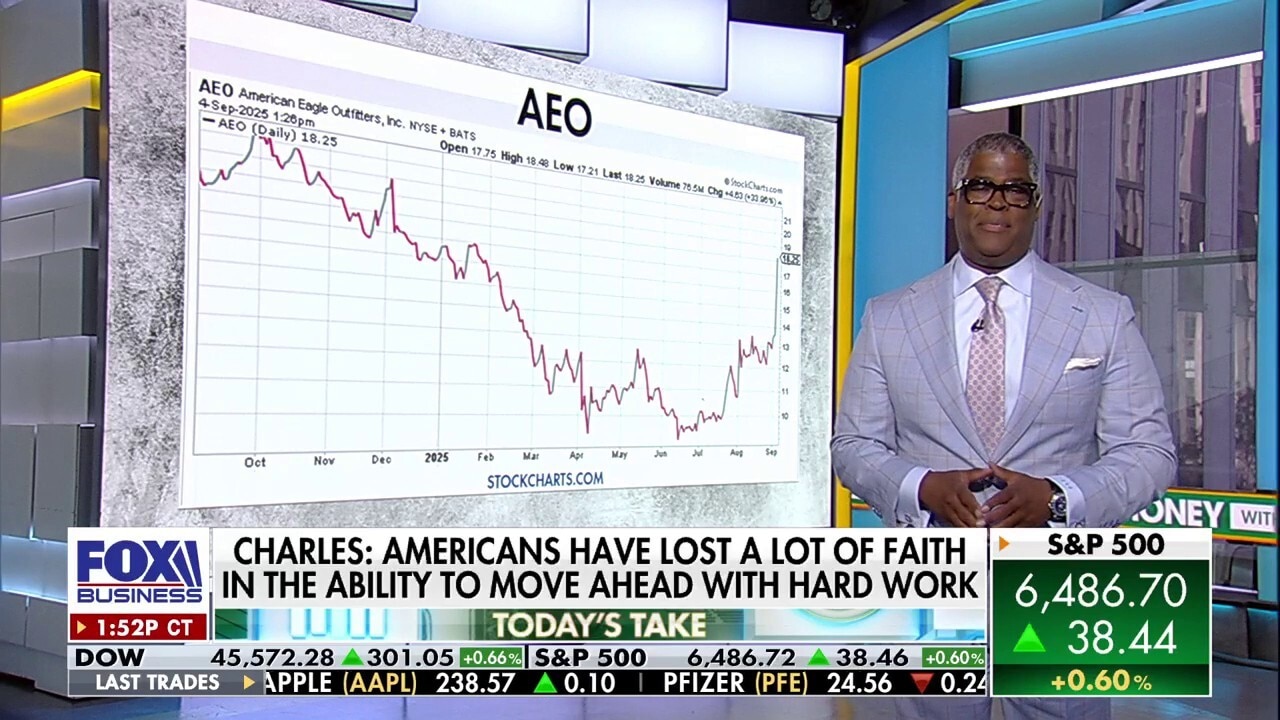 Charles Payne: Americans have lost faith in the ability to move ahead with hard work