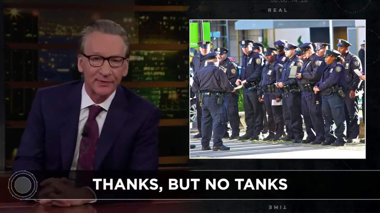 Bill Maher warns that troops in the streets is 'coming to a city near you'