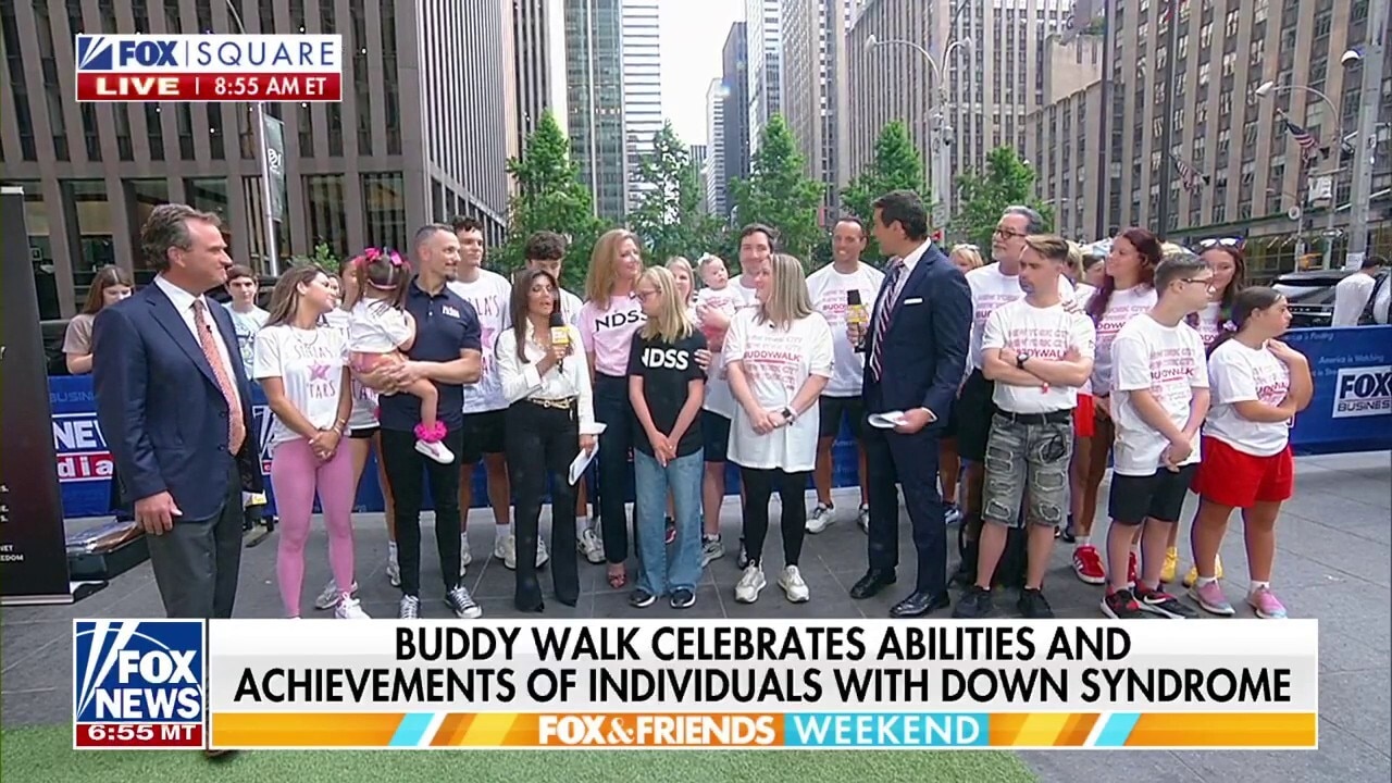 National Down Syndrome Society hosts 'one mile walk' to celebrate members